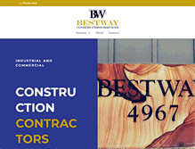 Tablet Screenshot of bestwayconstructionservices.com